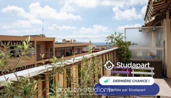 Logement tudiant Studio à Vallauris (06220)