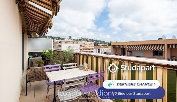 Logement tudiant Studio à Vallauris (06220)