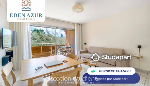 Logement tudiant Studio à Vallauris (06220)