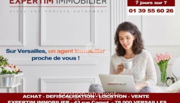 Logement tudiant Studio à Versailles (78000)