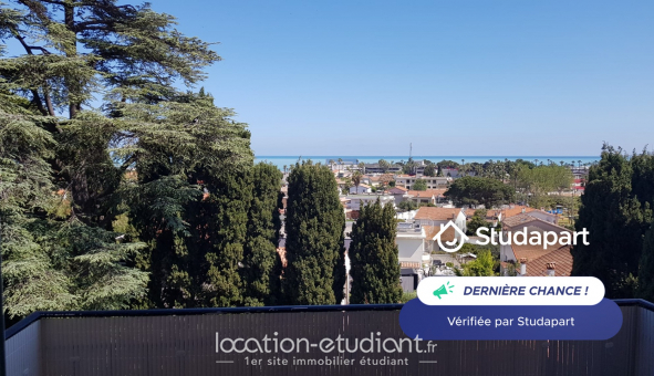 Logement tudiant Studio à Villeneuve Loubet (06270)