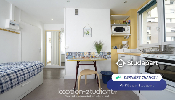 Logement tudiant Studio à Villeneuve la Garenne (92390)