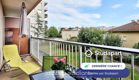 Logement tudiant Studio à Villeurbanne (69100)