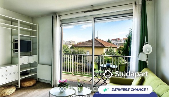 Logement tudiant Studio à Villeurbanne (69100)