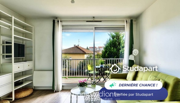 Logement tudiant Studio à Villeurbanne (69100)