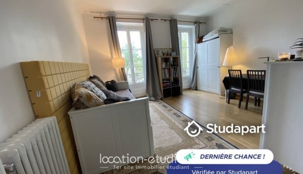 Logement tudiant Studio à Vincennes (94300)