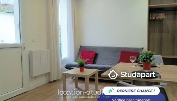 Logement tudiant Location Studio Meublé Vitry sur Seine (94400)