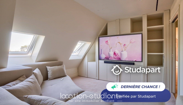 Logement tudiant T1 à Paris 16me arrondissement (75016)