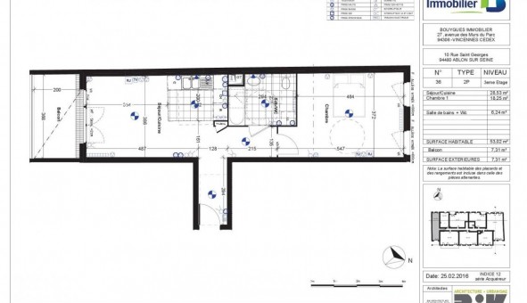 Logement tudiant T2 à Ablon sur Seine (94480)