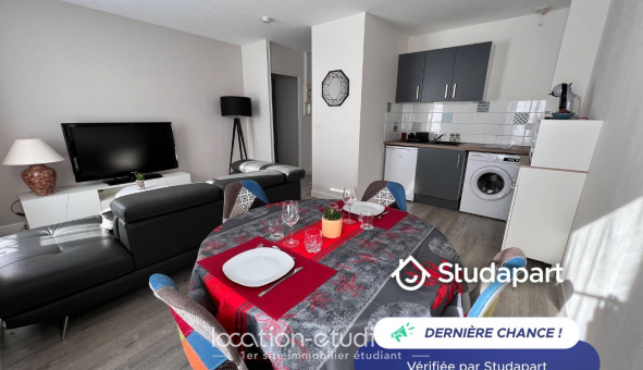 Logement tudiant Location T2 Meublé Angers (49000)