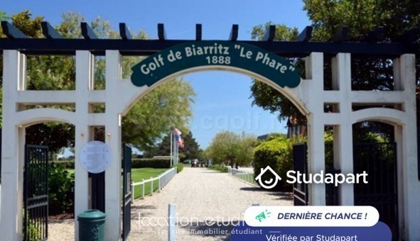 Logement tudiant T2 à Anglet (64600)