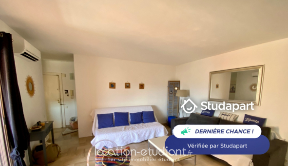 Logement tudiant T2 à Antibes (06160)