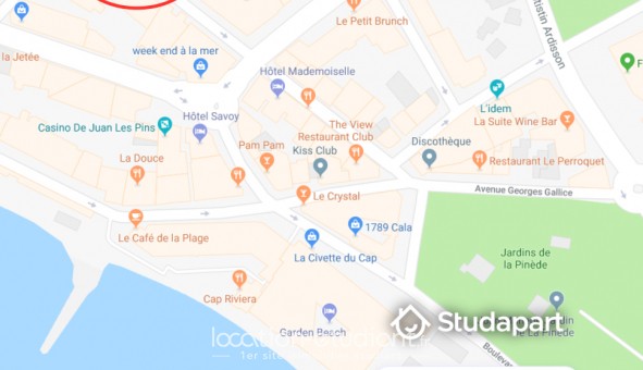 Logement tudiant T2 à Antibes (06160)