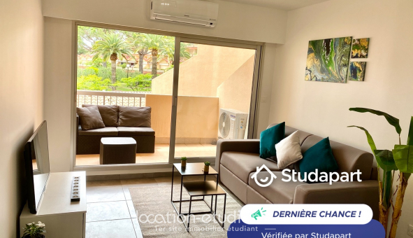 Logement tudiant T2 à Antibes (06160)