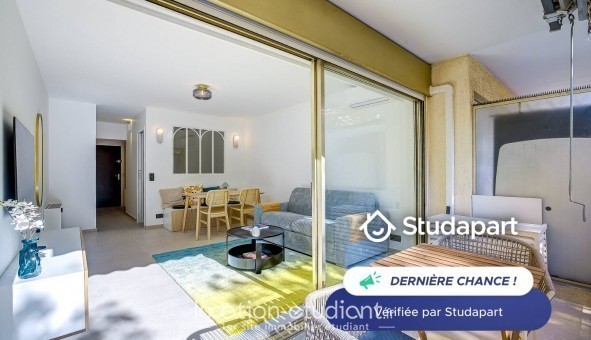 Logement tudiant T2 à Antibes (06160)