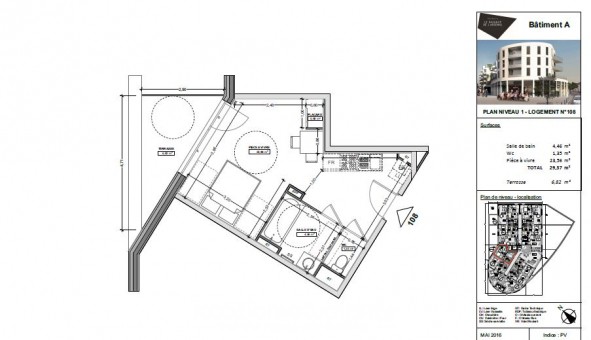 Logement tudiant T2 à Aulnoy lez Valenciennes (59300)