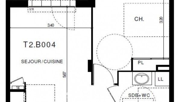 Logement tudiant T2 à Clermont Ferrand (63000)