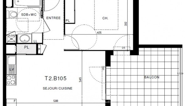 Logement tudiant T2 à Clermont Ferrand (63000)