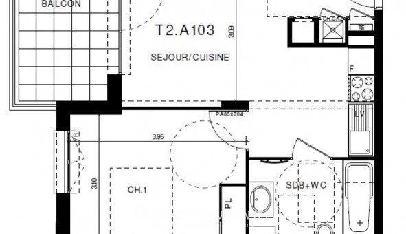 Logement tudiant T2 à Clermont Ferrand (63000)