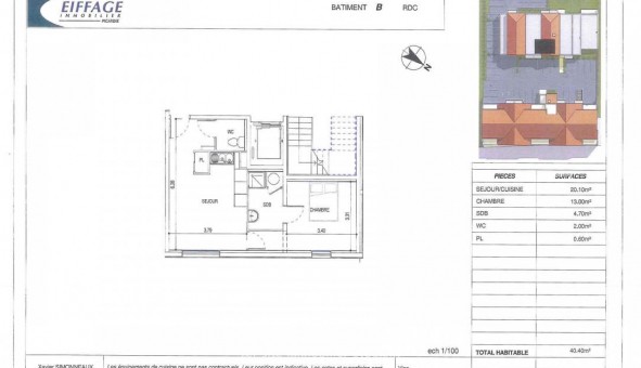 Logement tudiant T2 à Beauvais (60000)