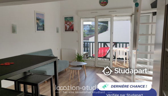 Logement tudiant Location T2 Meublé Bidart (64210)