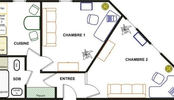 Logement tudiant T2 à Boisemont (95000)