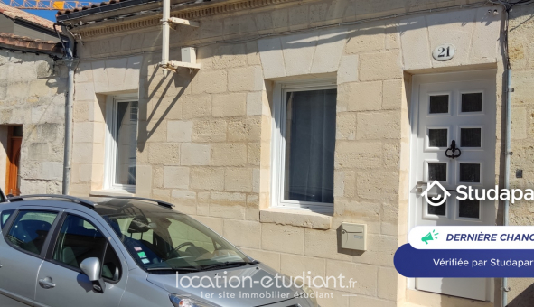 Logement tudiant T2 à Bordeaux (33300)