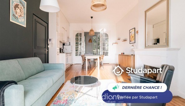 Logement tudiant T2 à Bordeaux (33300)