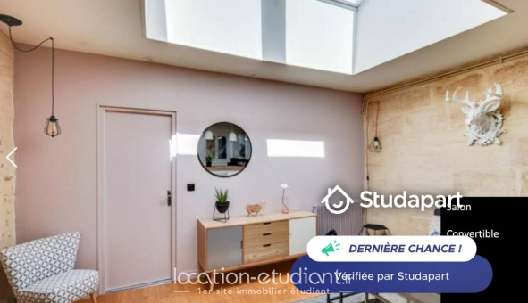 Logement tudiant T2 à Bordeaux (33300)