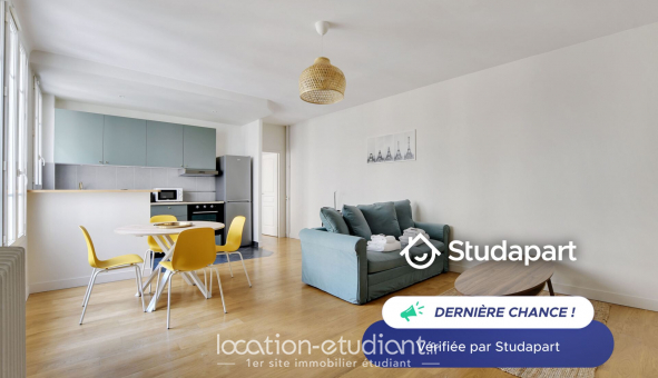 Logement tudiant T2 à Boulogne Billancourt (92100)