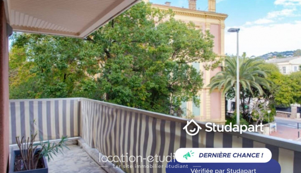 Logement tudiant T2 à Cannes (06400)