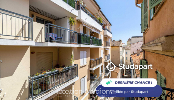 Logement tudiant T2 à Cannes (06400)