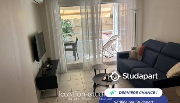 Logement tudiant T2 à Cannes (06400)