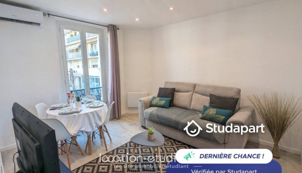 Logement tudiant Location T2 Meublé Cannes (06400)