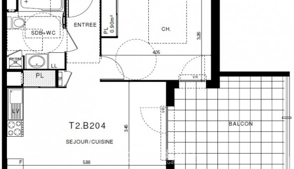 Logement tudiant T2 à Clermont Ferrand (63000)