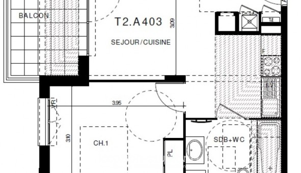 Logement tudiant T2 à Clermont Ferrand (63000)