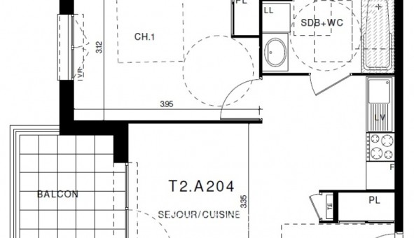 Logement tudiant T2 à Clermont Ferrand (63000)