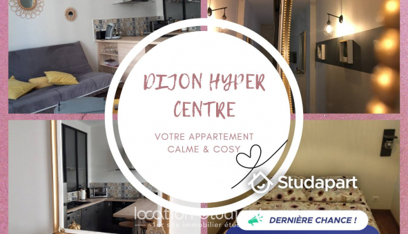 Logement étudiant Location T2 Meublé Dijon (21000)