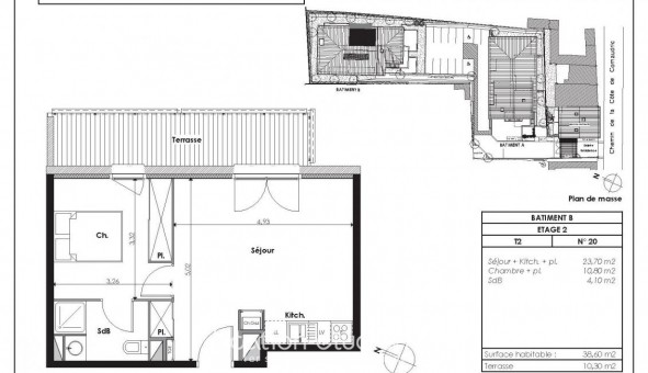 Logement tudiant T2 à L'Union (31240)