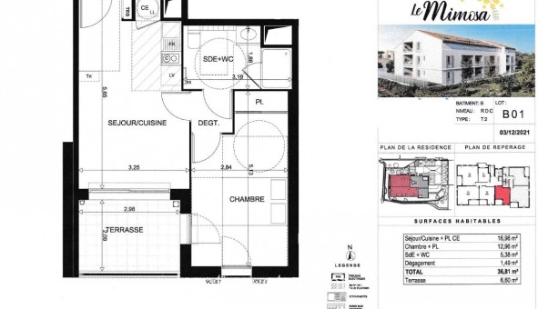 Logement tudiant T2 à La Crau (83260)