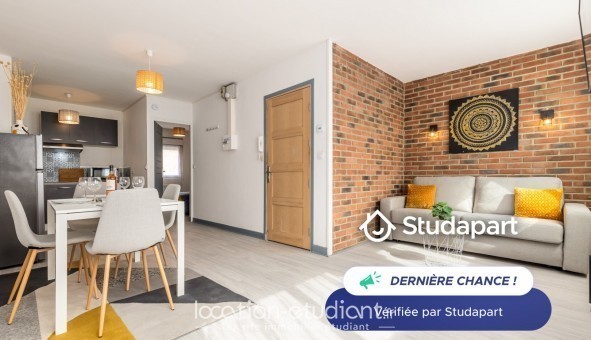 Logement tudiant Location T2 Meublé Lens (62300)