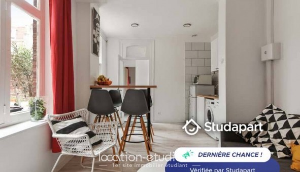 Logement tudiant Location T2 Meublé Lille (59800)