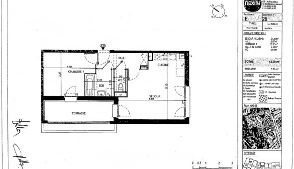 Logement tudiant T2 à Loos (59120)