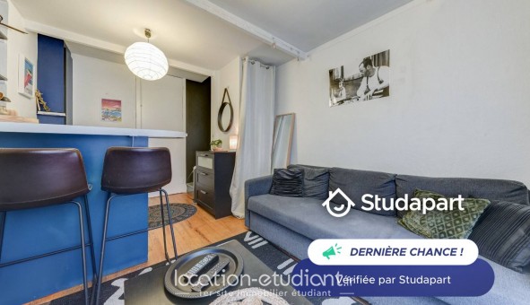 Logement tudiant T2 à Lyon 6me arrondissement (69006)