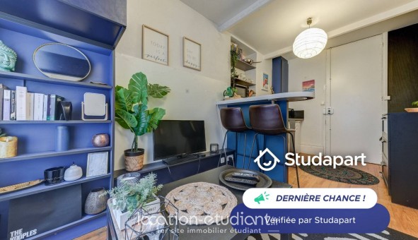 Logement tudiant T2 à Lyon 6me arrondissement (69006)