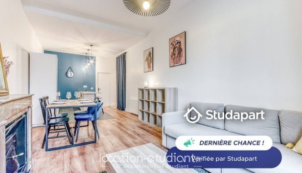 Logement tudiant T2 à Lyon 6me arrondissement (69006)