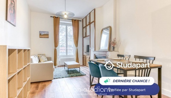 Logement tudiant T2 à Lyon 6me arrondissement (69006)