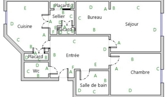 Logement tudiant T2 à Lyon 6me arrondissement (69006)