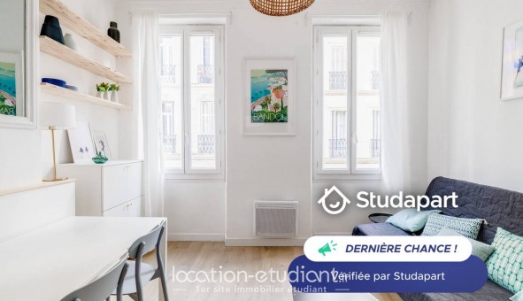 Logement tudiant Location T2 Meublé Marseille 05me arrondissement (13005)