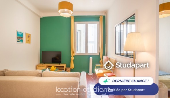 Logement tudiant T2 à Marseille 07me arrondissement (13007)